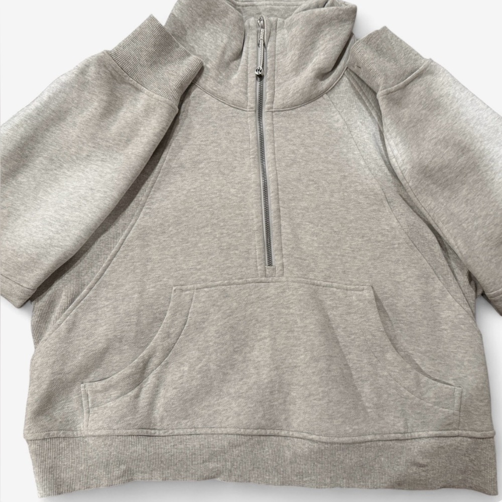Lululemon Scuba Oversized Half Zip Funnel Neck